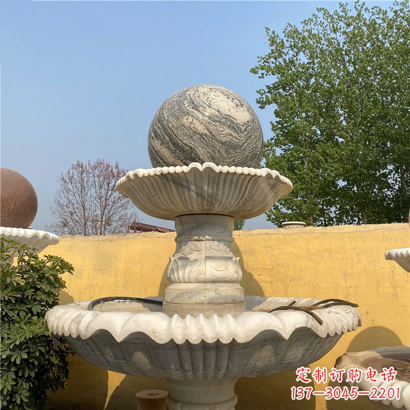 商丘瀑布景观白龙石喷泉雕塑
