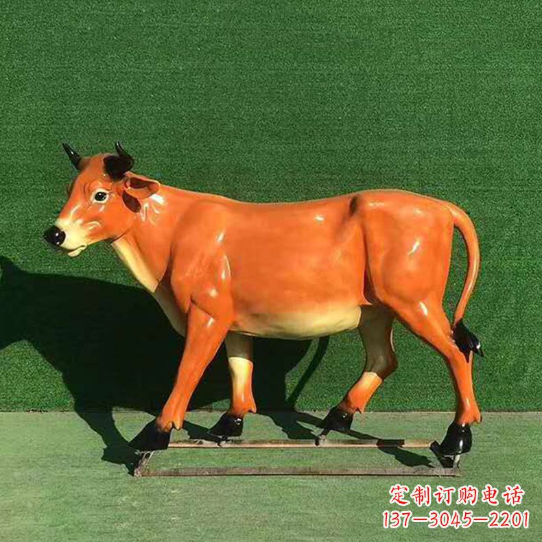 商丘玻璃钢材料制作的动物雕塑