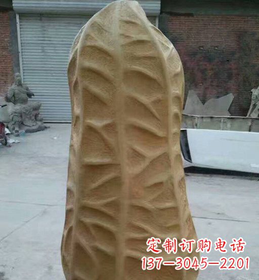 商丘玻璃钢精美花生雕塑