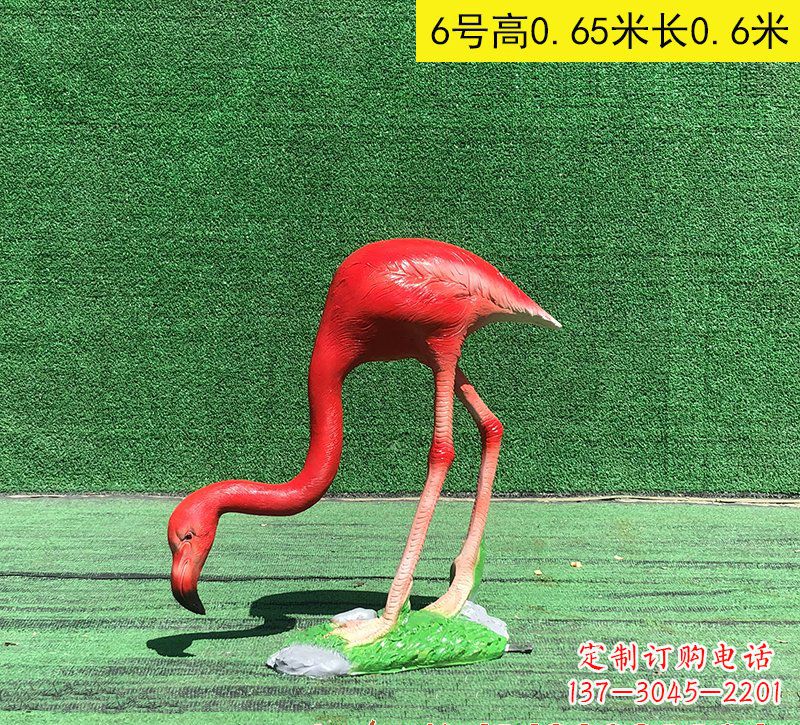 商丘精美玻璃钢火烈鸟雕塑
