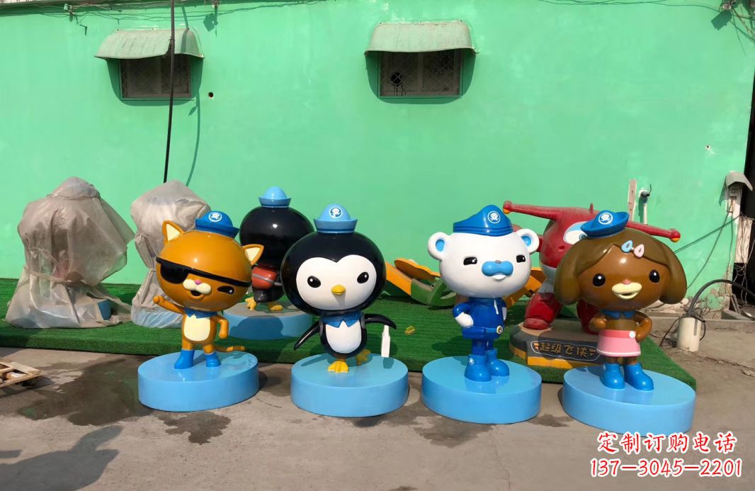 商丘玻璃钢卡通动物雕塑公园卡通雕塑