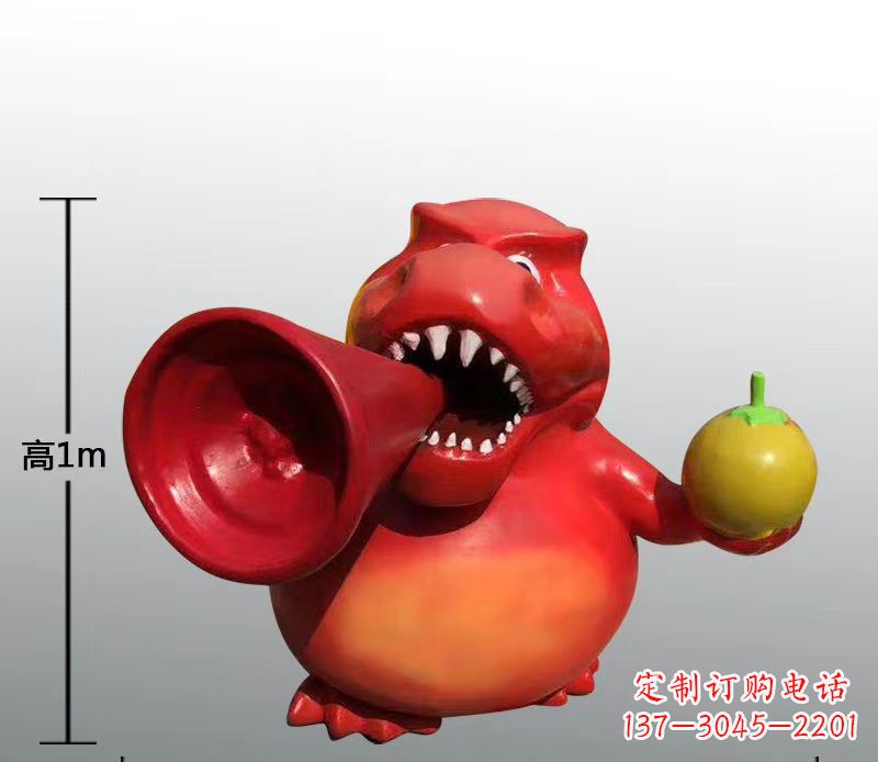 商丘玻璃钢卡通动物雕塑