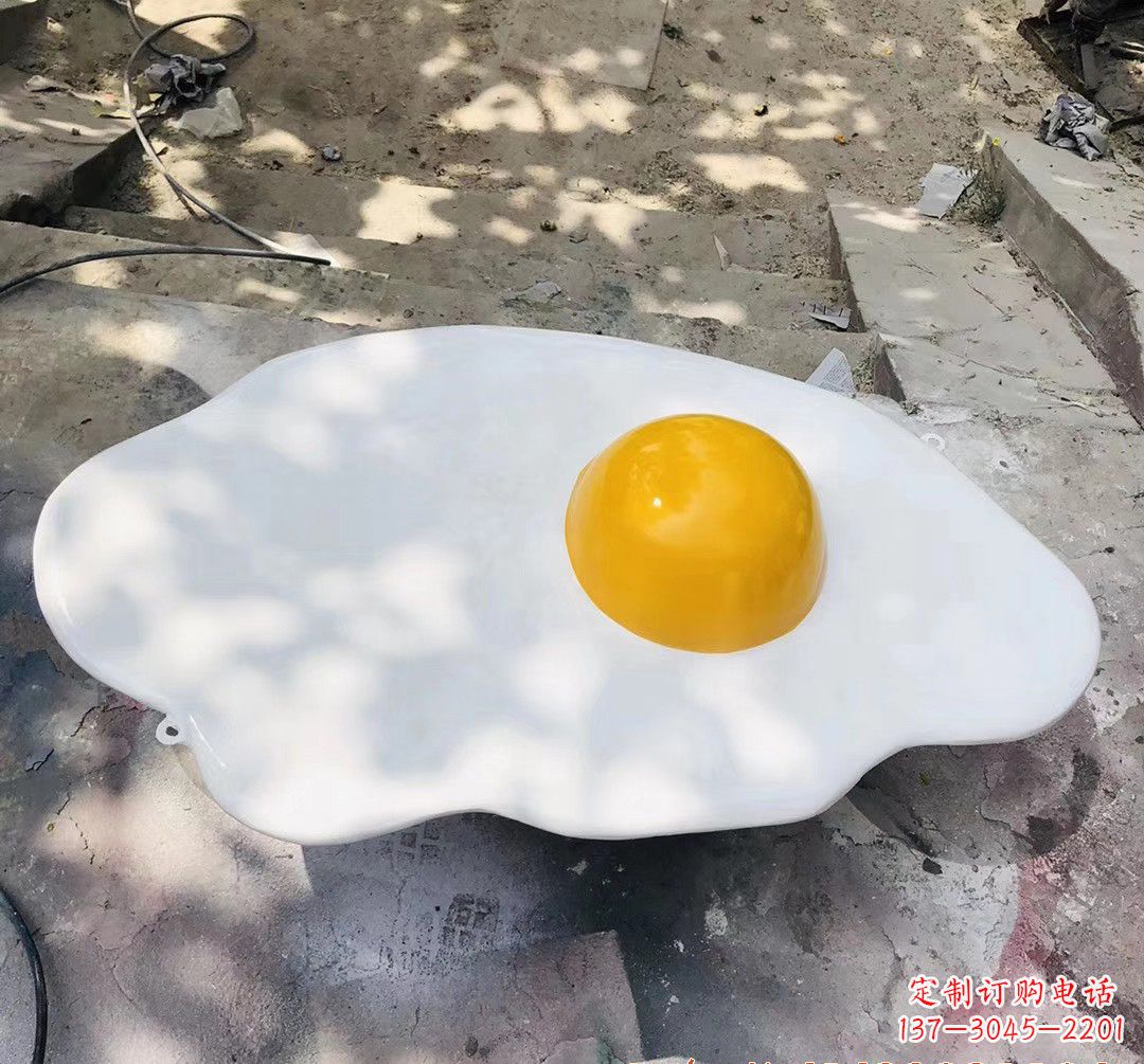 商丘玻璃钢鸡蛋雕塑——精美绝伦