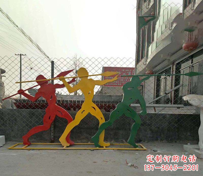 商丘不锈钢标枪雕塑