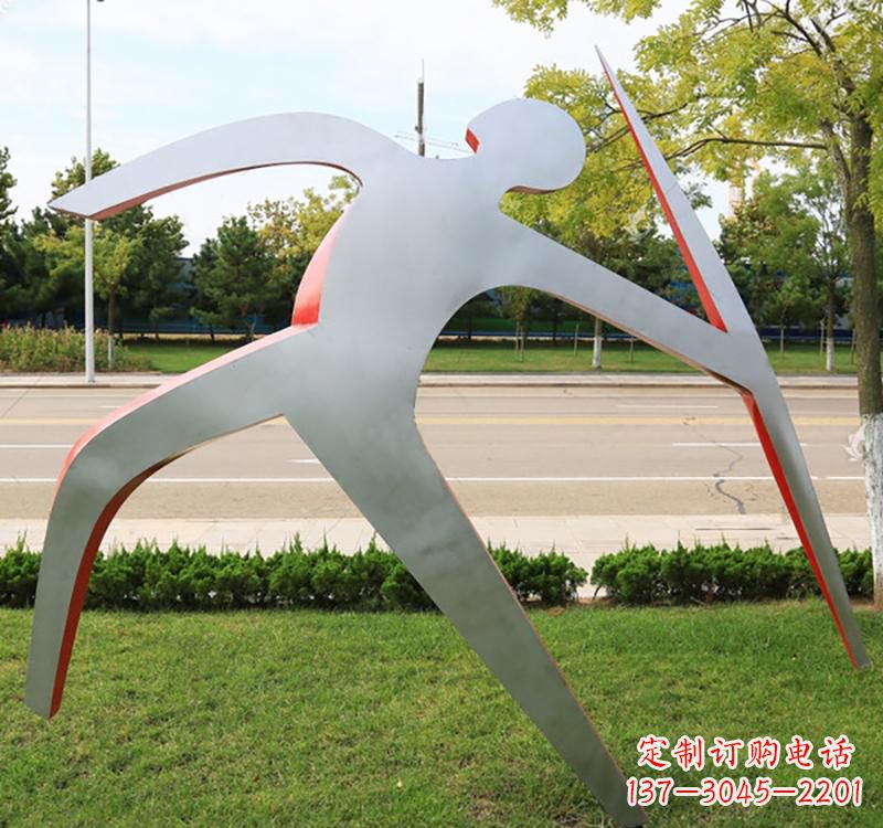 商丘不锈钢标枪雕塑2