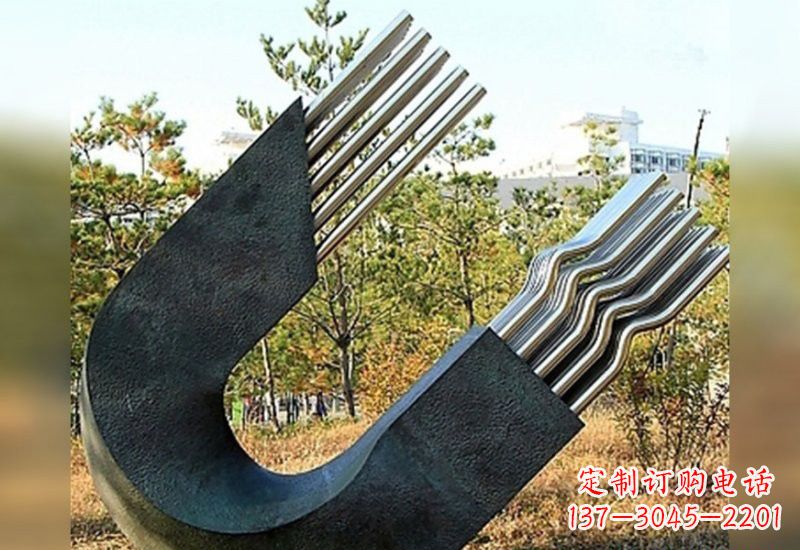 商丘不锈钢磁铁雕塑绚丽多彩的艺术珍品