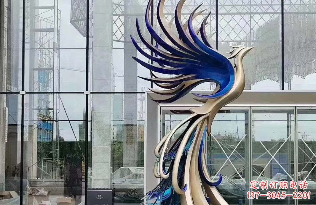 商丘凤凰雕塑不锈钢的艺术之美