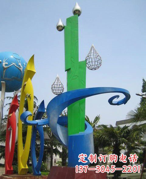 商丘不锈钢水滴雕塑非凡的艺术美学