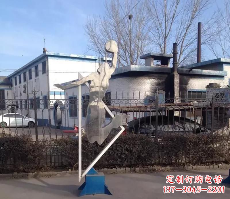 商丘不锈钢打高尔夫雕塑