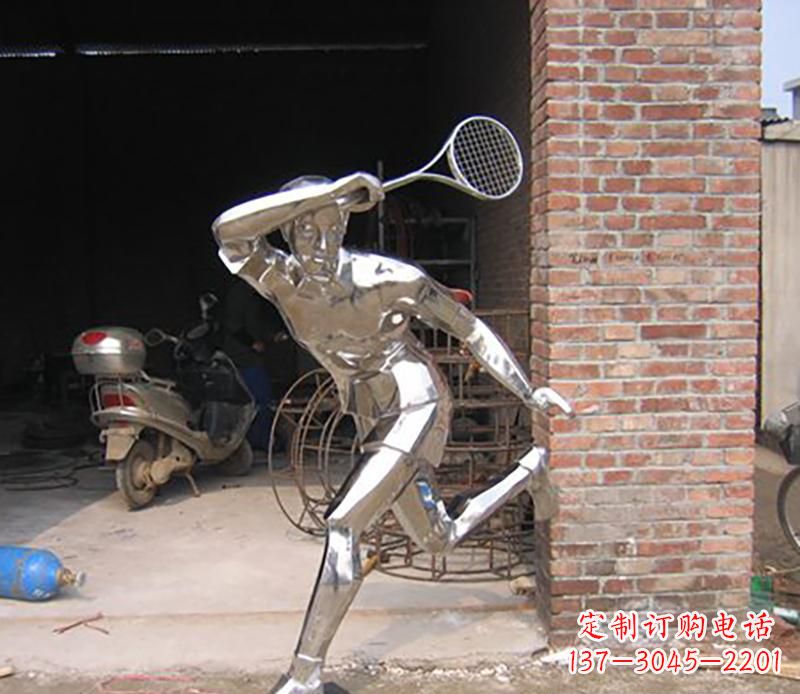 商丘不锈钢羽毛球雕塑