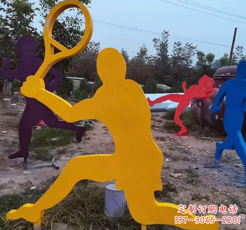 商丘不锈钢羽毛球雕塑精致、经典、美观