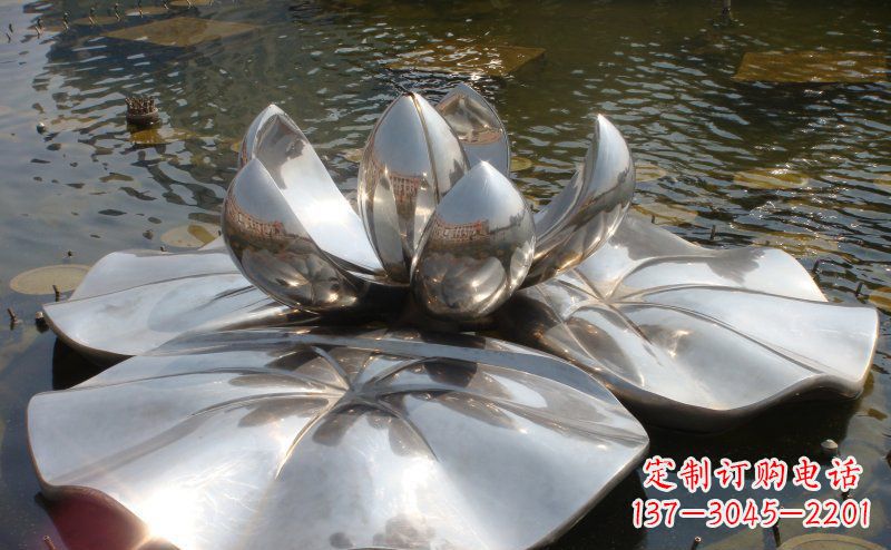 商丘不锈钢锻造莲花雕塑