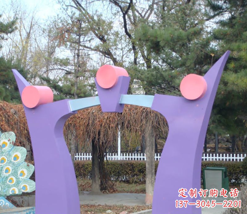 商丘不锈钢拱门雕塑精美艺术品