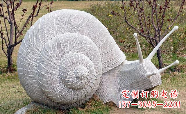 商丘不锈钢蜗牛雕塑——让艺术与自然相结合