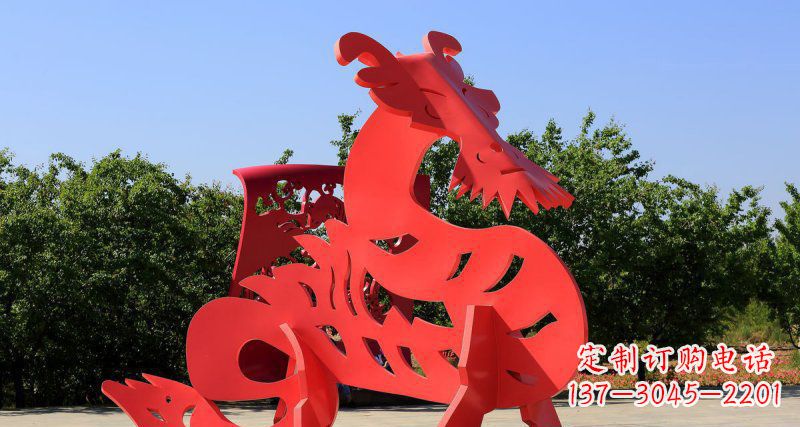 商丘不锈钢貔貅雕塑为广场增添美感