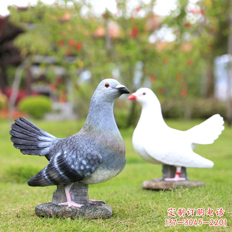 商丘和平鸽雕塑——象征着永恒的和平