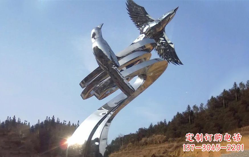 商丘不锈钢动物雕塑——美化城市环境