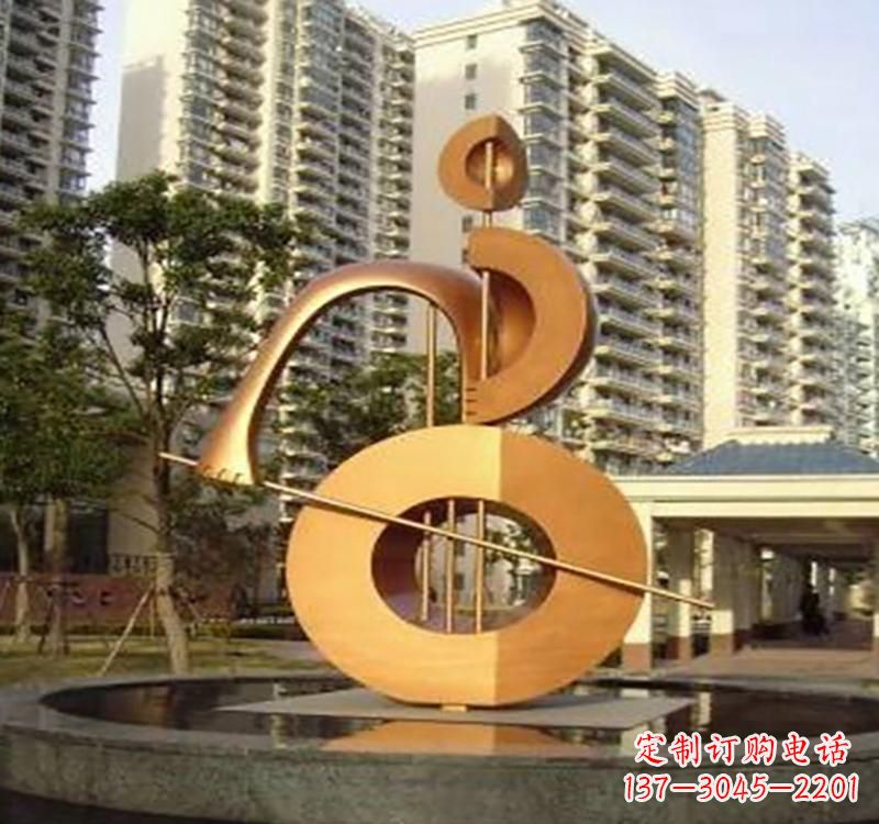 商丘不锈钢葫芦乐器雕塑精致的艺术瑰宝