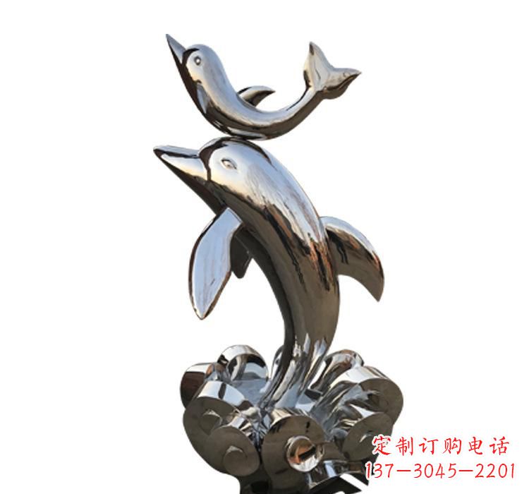 商丘海豚雕塑艺术与自然的完美结合