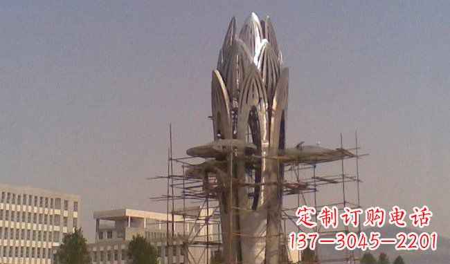 商丘不锈钢火炬雕塑精致而又耐用