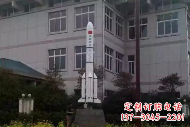 商丘不锈钢火箭雕塑给城市带来无限美