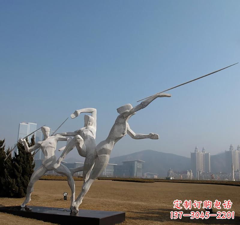 商丘不锈钢标枪雕塑