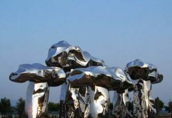 商丘不锈钢蘑菇雕塑——一次惊艳的艺术之旅