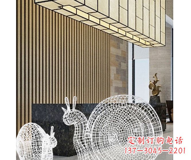 商丘不锈钢蜗牛雕塑精致多姿