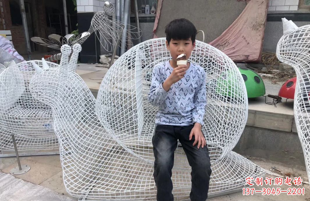商丘精美不锈钢蜗牛雕塑