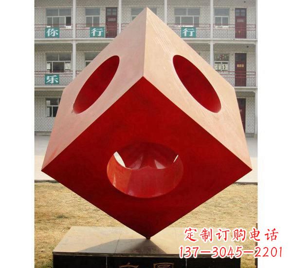 商丘不锈钢魔方雕塑展现精致与艺术