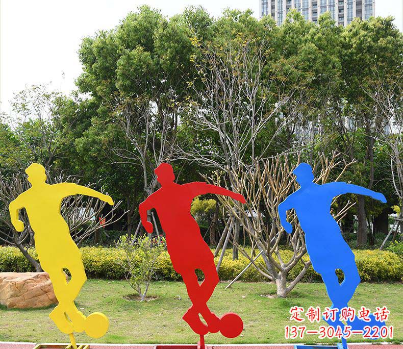 商丘不锈钢足球雕塑激发运动激情