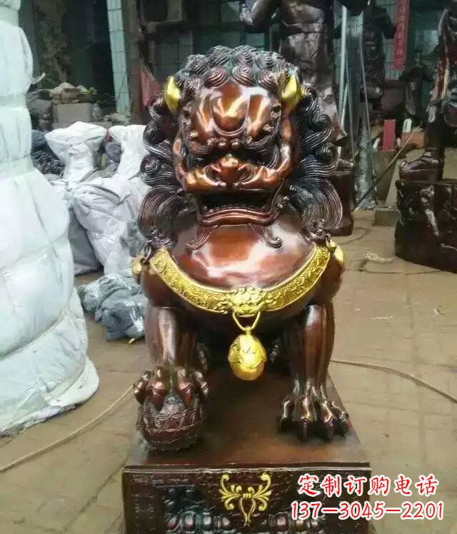 商丘狮子铜雕——一件传承着历史沉淀的艺术品
