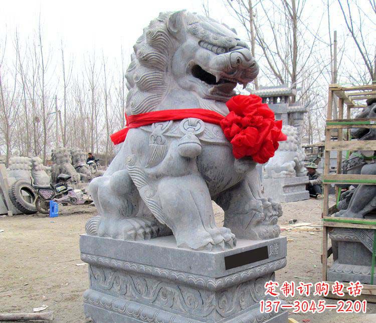 商丘雄壮狮子石雕——欢迎来到宁波