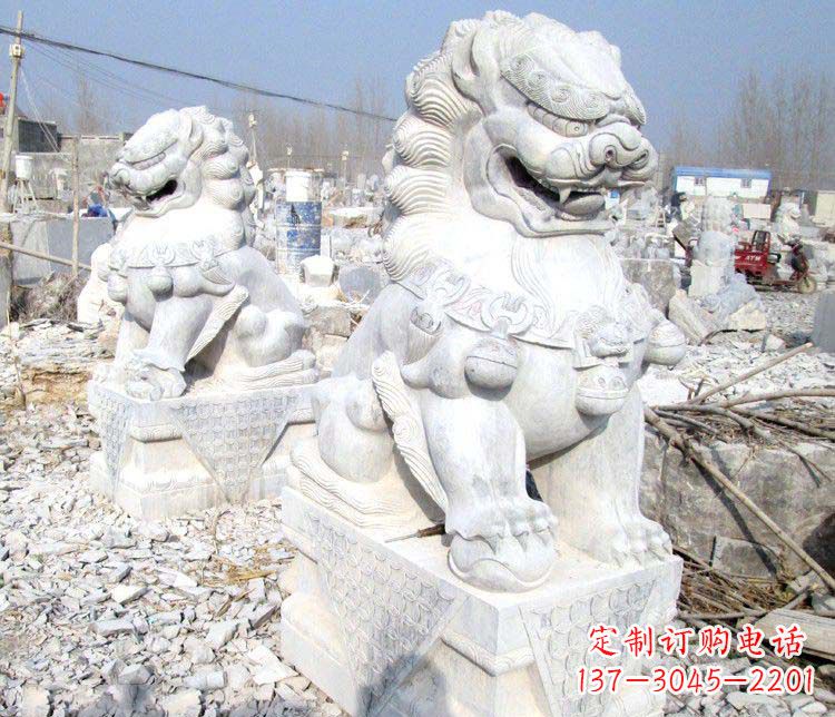 商丘狮子雕塑一种神圣而古老的艺术