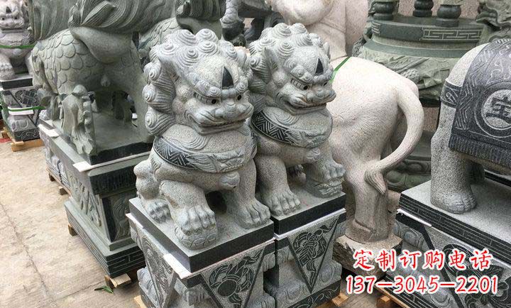商丘瑞士狮子门口雕塑