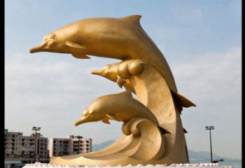 商丘海豚雕塑——美丽的城市标志