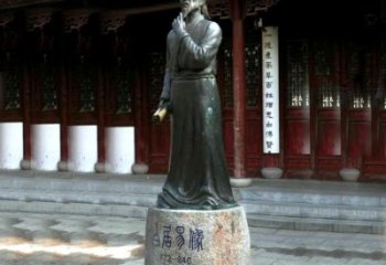 商丘白居易铜雕像向著名诗人致敬