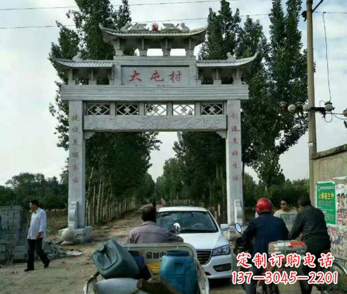 商丘石雕牌坊——传承古老文化的艺术瑰宝
