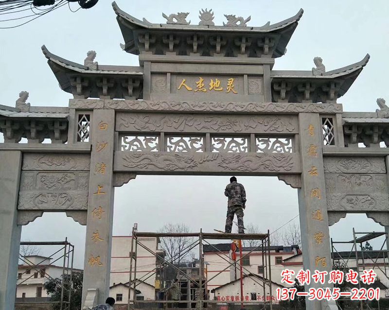 商丘牌坊雕塑