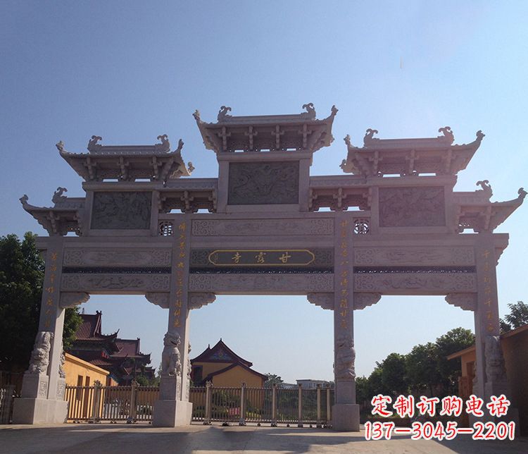 商丘牌坊雕塑——传承民间艺术的精髓