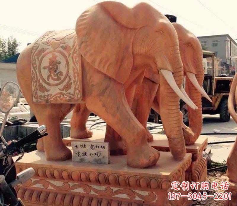 商丘大象雕塑 传承古典文化的艺术精品