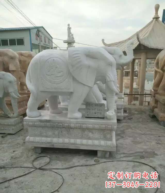 商丘大理石大象——雕塑之美