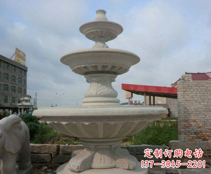 商丘喷泉雕塑灵动精致的大理石美