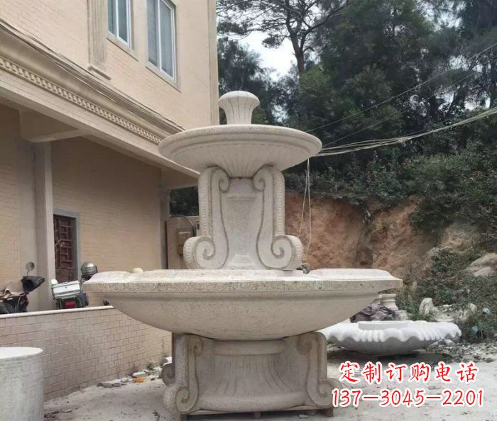 商丘大理石大型喷泉雕塑精致美观又富有艺术气息