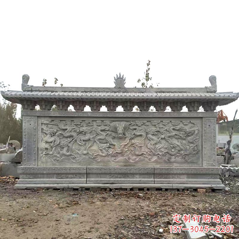 商丘大理石影壁雕塑美丽的艺术精品