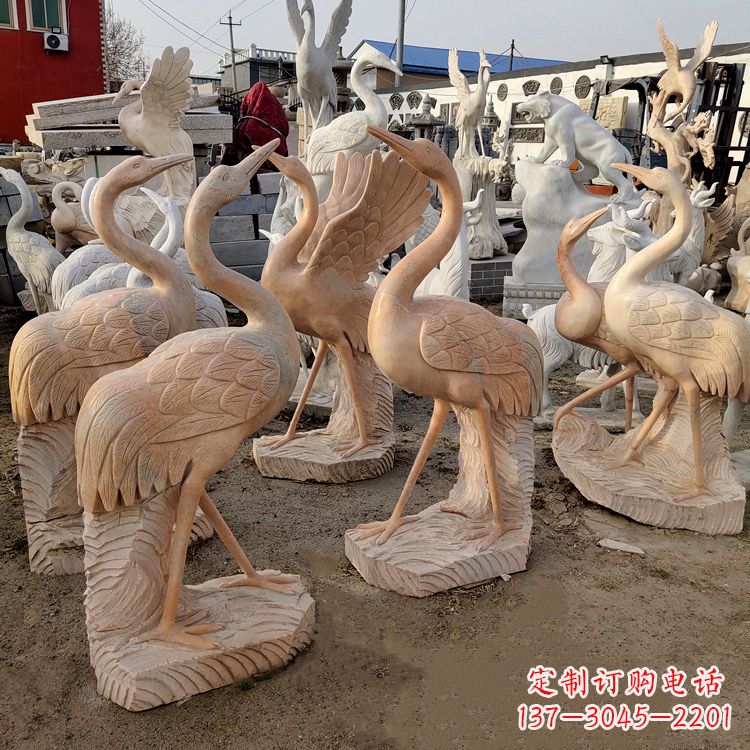 商丘仙鹤雕塑艺术的经典之作