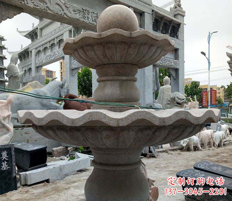 商丘大理石多层喷泉石雕