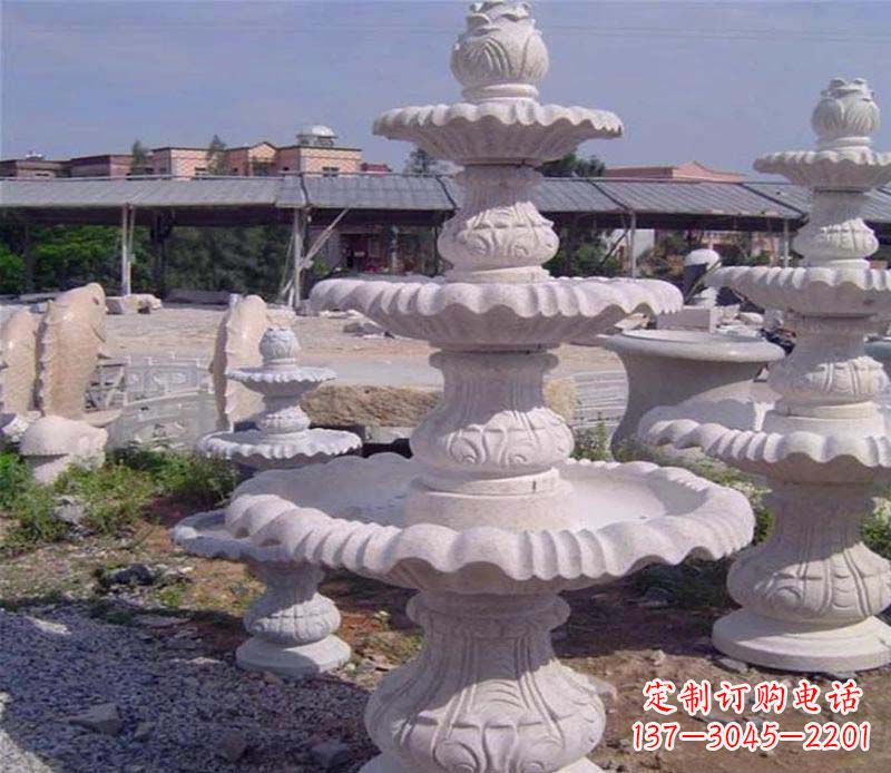 商丘石雕喷泉展现精美的艺术灵感