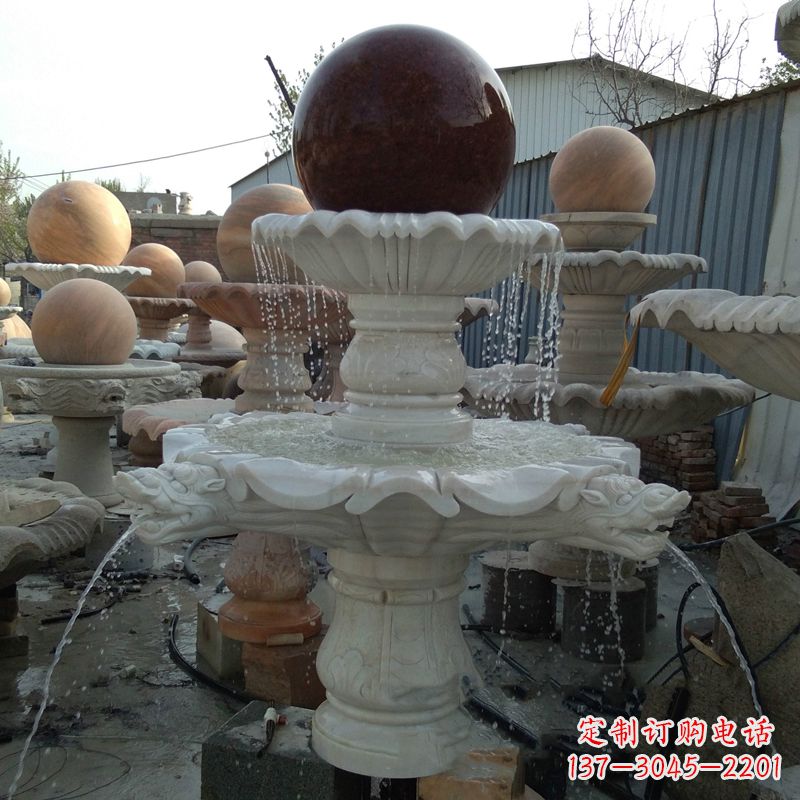 商丘大理石风水球雕塑传统文化的艺术精髓