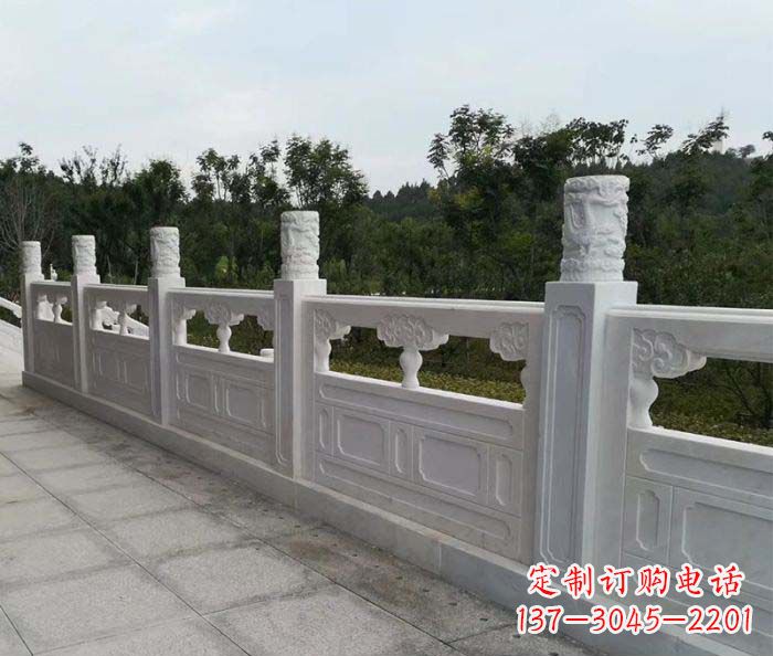 商丘精美绝伦大理石栏板雕塑